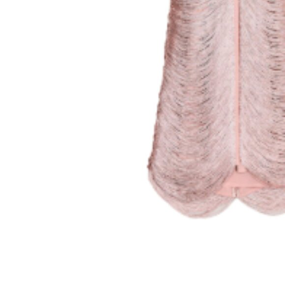 ZARA SHORT FRINGED HALTER DRESS (NWT) - Pale Pink - Medium (M)  | 4772/243/687 - Picture 7 of 11